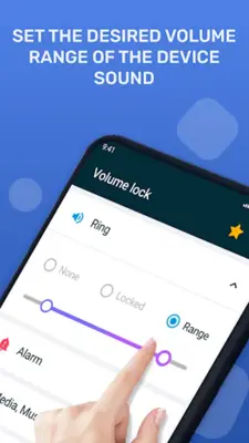 Volume Control & Lock and Mute android App screenshot 1