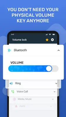 Volume Control & Lock and Mute android App screenshot 2