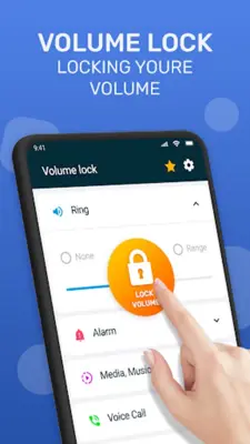 Volume Control & Lock and Mute android App screenshot 3